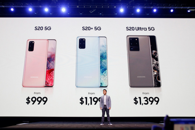 David S. Park of Samsung Electronics speaks on stage during Samsung Galaxy Unpacked 2020 in San FranciscoDavid S. Park of Samsung Electronics speaks on stage during Samsung Galaxy Unpacked 2020 in San Francisco