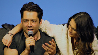 Richard Rankin (and Sophie Skelton) at the Sasnak City Outlander Convention 18 November 2018