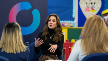 Britain's Catherine, Duchess of Cambridge, visits HM Prison Send in Surrey