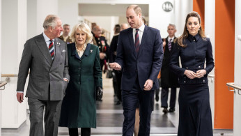 Prince Charles, Duchess Camilla, Prince William, Kate Middleton