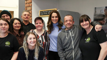 Britain's Catherine, Duchess of Cambridge, visits Aberdeen