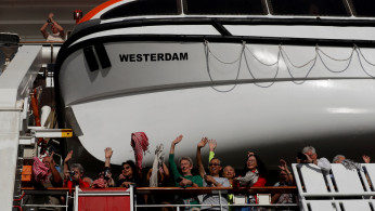 MS Westerdam passengers