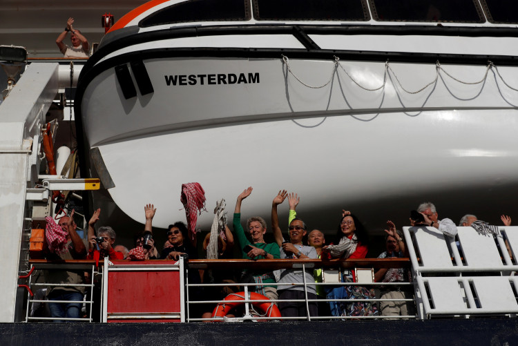 MS Westerdam passengers
