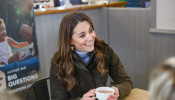 Britain's Catherine, Duchess of Cambridge, visits Newtownards