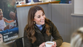 Britain's Catherine, Duchess of Cambridge, visits Newtownards