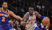 NBA: New York Knicks at Detroit Pistons