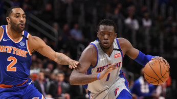 NBA: New York Knicks at Detroit Pistons