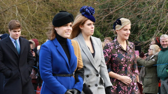 The Royal Family on Christmas Day 2017