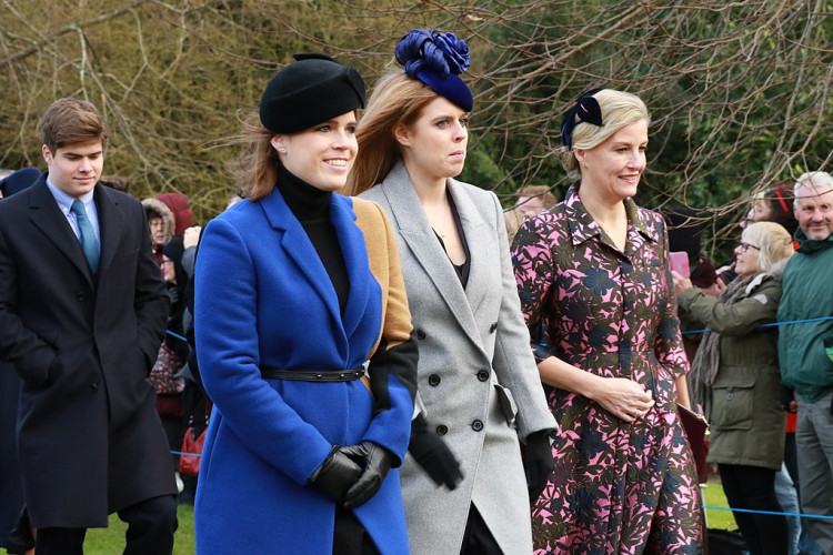 The Royal Family on Christmas Day 2017