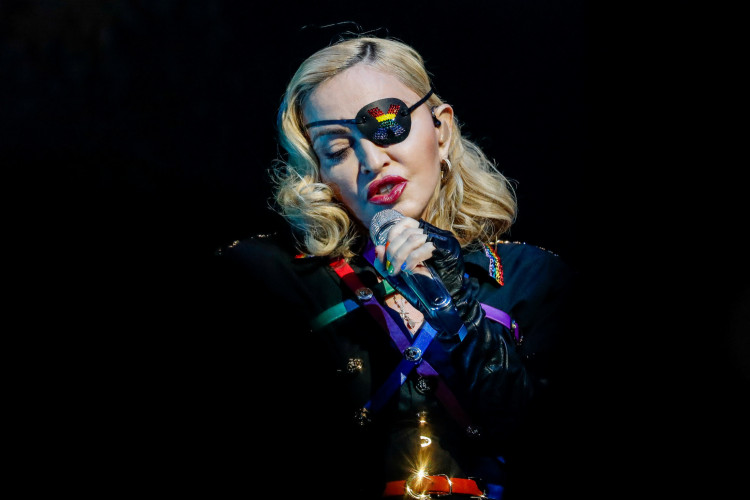 FILE PHOTO: Madonna performs at the 2019 Pride Island concert during New York City Pride in New York City, New York, U.S., June 30, 2019. Picture taken June 30, 2019. REUTERS/Jeenah Moon - RC15A8860790/File Photo