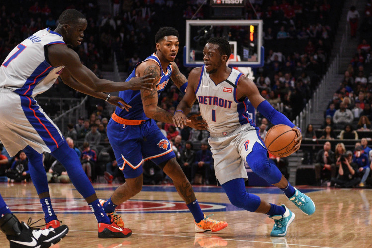 NBA: New York Knicks at Detroit Pistons
