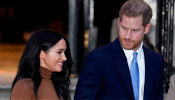 FILE PHOTO: Britain's Prince Harry and his wife Meghan, Duchess of Sussex, leave Canada House in London