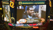Greg Oden at the Cavs Game