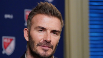Former soccer player and MLS team owner David Beckham speaks during an interview in the Manhattan borough of New York City