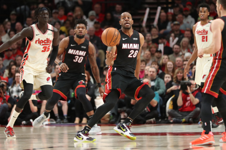 NBA: Miami Heat at Portland Trail Blazers