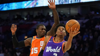 NBA: Rising Stars-World at U.S.