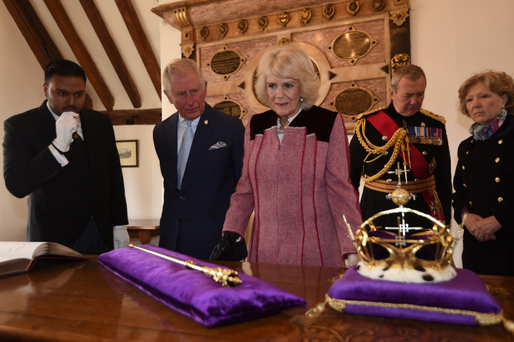 Britain's Prince Charles and Camilla, Duchess of Cornwall visit the Tower of London in London