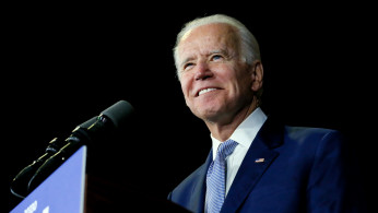 Democratic U.S. presidential candidate and former Vice President Joe Biden