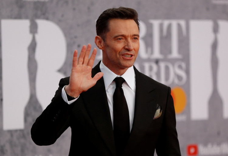 FILE PHOTO: Hugh Jackman arrives for the Brit Awards at the O2 Arena in London, Britain, February 20, 2019. REUTERS/Peter Nicholls/File Photo