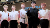 SEVENTEEN Vocal Team members Jeonghan, Seungkwan, Joshua, DK, and Woozi