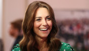 Britain's Prince William and Catherine, Duchess of Cambridge meeting with Galway Community Circus performers in Galway