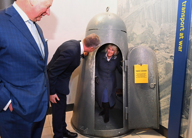 Britain's Prince Charles and Camilla, Duchess of Cornwall visit the London Transport Museum in London