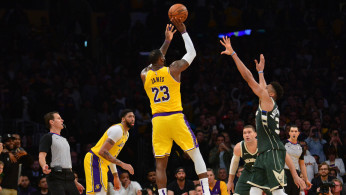 NBA: Milwaukee Bucks at Los Angeles Lakers