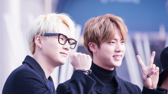 BTS Jin and Suga