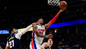 NBA: Detroit Pistons at Denver Nuggets