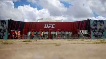 A general view of the Nilson Nelson Gymnasium as the next UFC Fight Night will be held without fans during the fights, after reports of the coronavirus in Brasilia