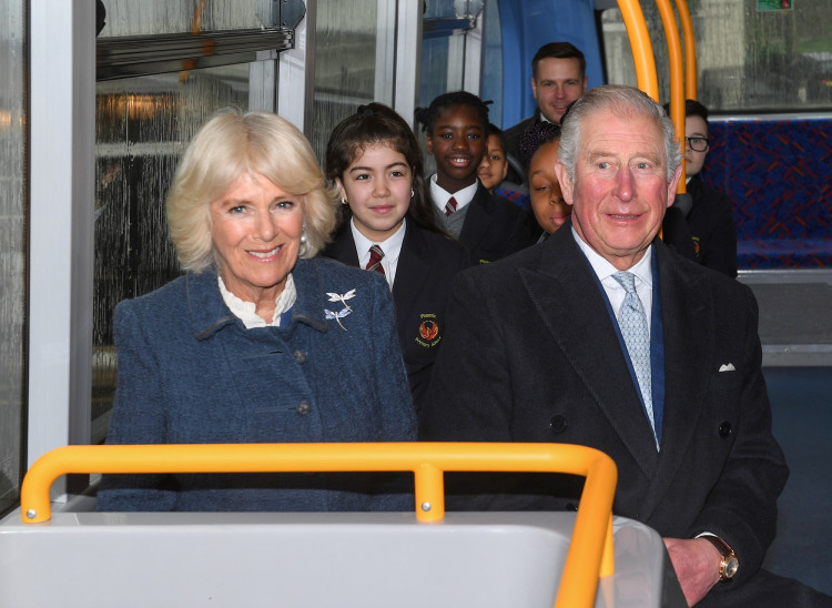 Britain's Prince Charles and Camilla, Duchess of Cornwall visit the London Transport Museum in London