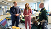 Britain's Prince William and Catherine, Duchess of Cambridge, visit London Ambulance Service