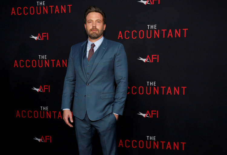 FILE PHOTO: Cast member Ben Affleck poses at the premiere of "The Accountant" at the TCL Chinese theatre in Hollywood, California U.S., October 10, 2016. REUTERS/Mario Anzuoni/File Photo