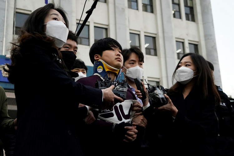 Cho Ju-bin, leader of South Korea's online sexual blackmail ring which is so called 'Nth room'