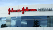 FILE PHOTO: A Johnson & Johnson building is shown in Irvine, California
