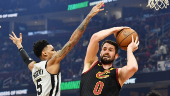 FILE PHOTO: NBA: San Antonio Spurs at Cleveland Cavaliers