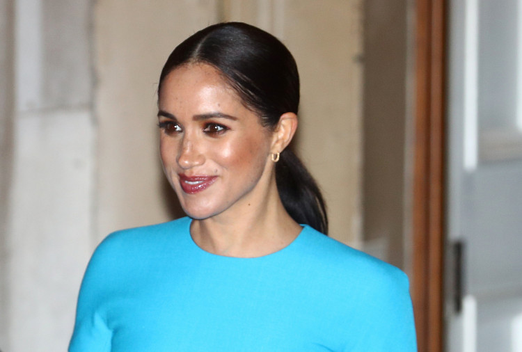 Meghan, Duchess of Sussex, leaves after attending the Endeavour Fund Awards in London