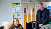 Britain's Prince William and Catherine, Duchess of Cambridge, visit London Ambulance Service
