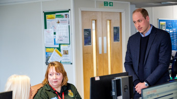 Britain's Prince William and Catherine, Duchess of Cambridge, visit London Ambulance Service