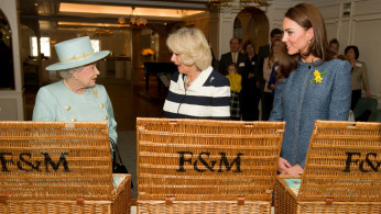 Queen Elizabeth II, Duchess Camilla, Kate Middleton