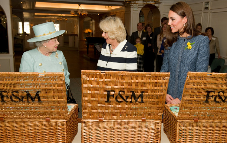 Queen Elizabeth II, Duchess Camilla, Kate Middleton