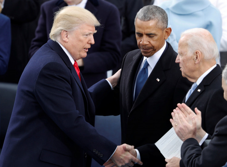 Donald Trump, Barack Obama, Joe Biden
