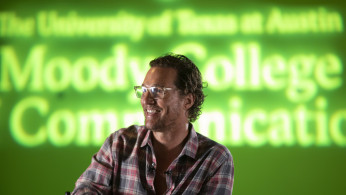 Matthew McConaughey allegedly prefers his RV trailer than home and has been living separately from his family. Photo by Moody College of Communication from Austin, USA/Wikimedia Commons