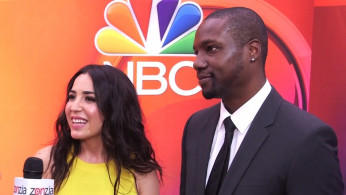 Audrey Esparza and Rob Brown on Behind the Velvet Rope TV