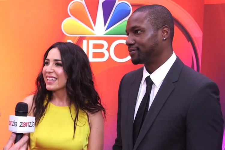 Audrey Esparza and Rob Brown on Behind the Velvet Rope TV