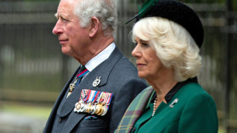 Britain's Prince of Wales and Camilla attend VE Day 75th Anniversary in Balmoral