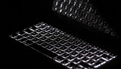 Backlit keyboard is reflected in screen of Apple Macbook Pro notebook computer in Warsaw February 6, 2012.