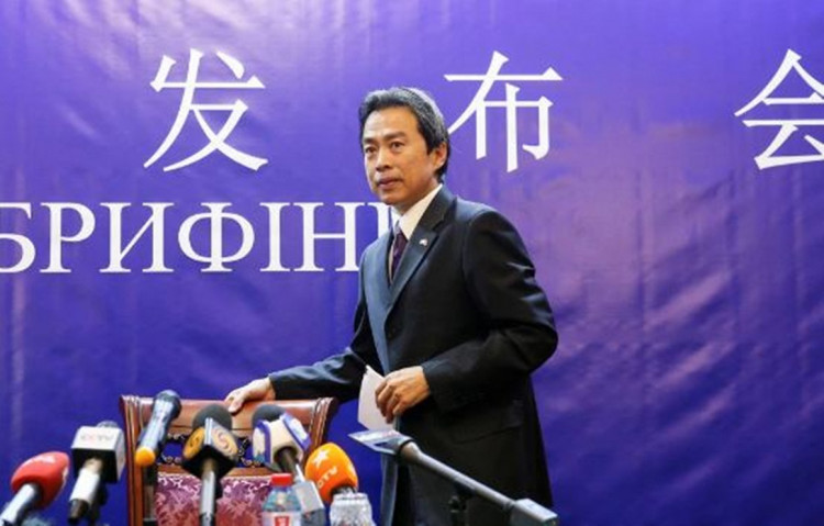 The late Chinese ambassador Du Wei