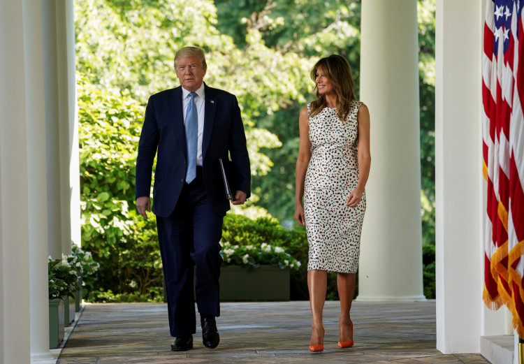 Melania Trump, Donald Trump