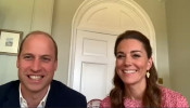 Britain's Prince William and Catherine, Duchess of Cambridge thank social care workers